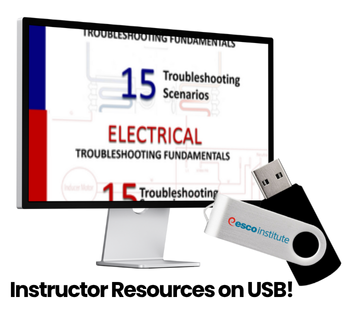 USB Instructor Resource for Electrical, Refrigeration & Air Flow: 30 Troubleshooting Scenarios PowerPoint Bundle